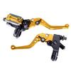 1Pair Universal 22mm 7/8" Motorcycle Hydraulic Adjustment Brake Clutch Master Cylinder Reservoir Lever For Brake Clutch E8N5