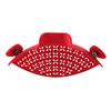 Durable Snap Design Anti-splash Lightweight Fruits Vegetable Pasta Water Strainer Rack Kitchen Supplies Vegetable Drainer