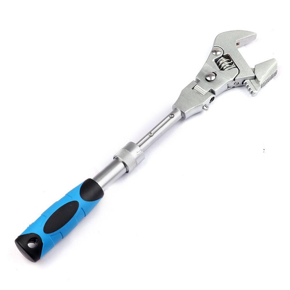 180 Degree Telescopic Shaking Head Wrench Flexible Folding Spanner Torque Wrench Repair Tools