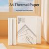 Термобумага PeriPage Fold, совместимая с термопринтером PeriPage A40, быстросохнущая, идеально подходит для фото, картинок, чеков