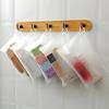 10PC/Bags Clear Zippered Storage Bags Stationery Storage Solution For Bathroom Durable Plastic For Underwear 3 Sizes