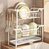 ZHIHUAYUN Dish Next To the Automatic Dish Kitchen Dish Space Dish 5 Dish Drainer Dish Rack Tiers Drainer, Slim, Sink, Drain, Drainer, Drainer, Saving,