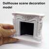 Миниатюрная модель камина Yousheng для 1:12 Кукольных домиков Реалистичная игра понарошку Дисплей Камины Европейский стиль Модель очага Аксессуары Фотография