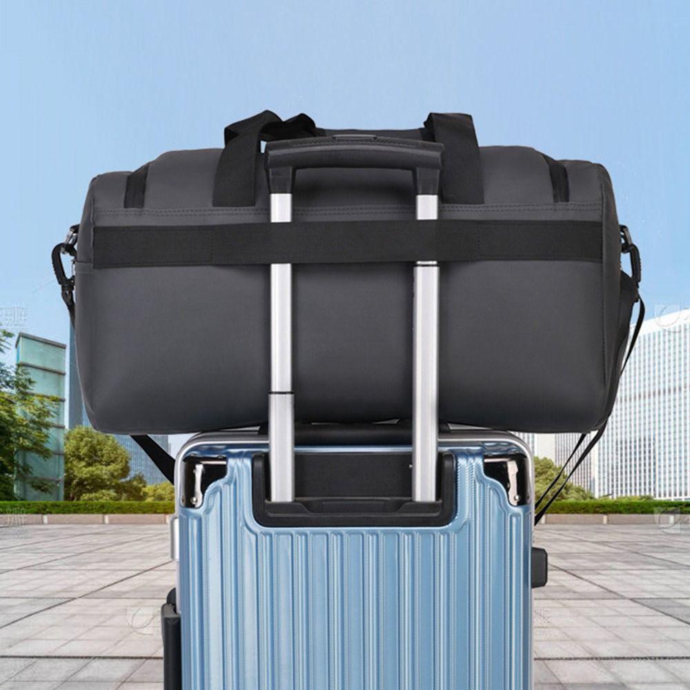 Large Capacity Travel Duffel Bag Waterproof Gym Shoulder Bag Dry Wet Separation Bags Outdoor