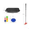 Golf Putte,r Putting Club with 6Pcs Balls, Practice Aid for Adults Kids
