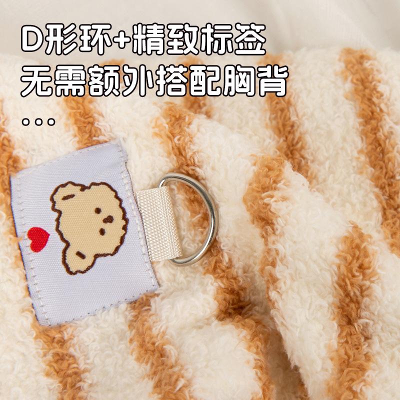 Pet clothes autumn and winter velvet two-legged small dog teddy west highland than bear dog 11 warm velvet vest