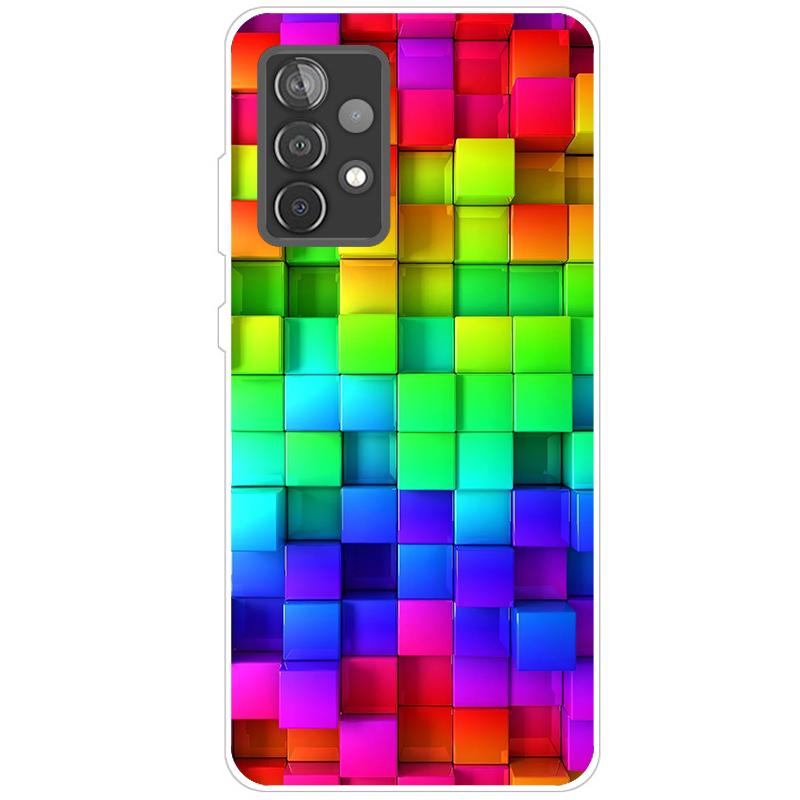 Для чехла Samsung A52s 5G противоударный мягкий силиконовый чехол из ТПУ для Samsung Galaxy A52s 5G чехлы для телефонов A52 S милый мультфильм