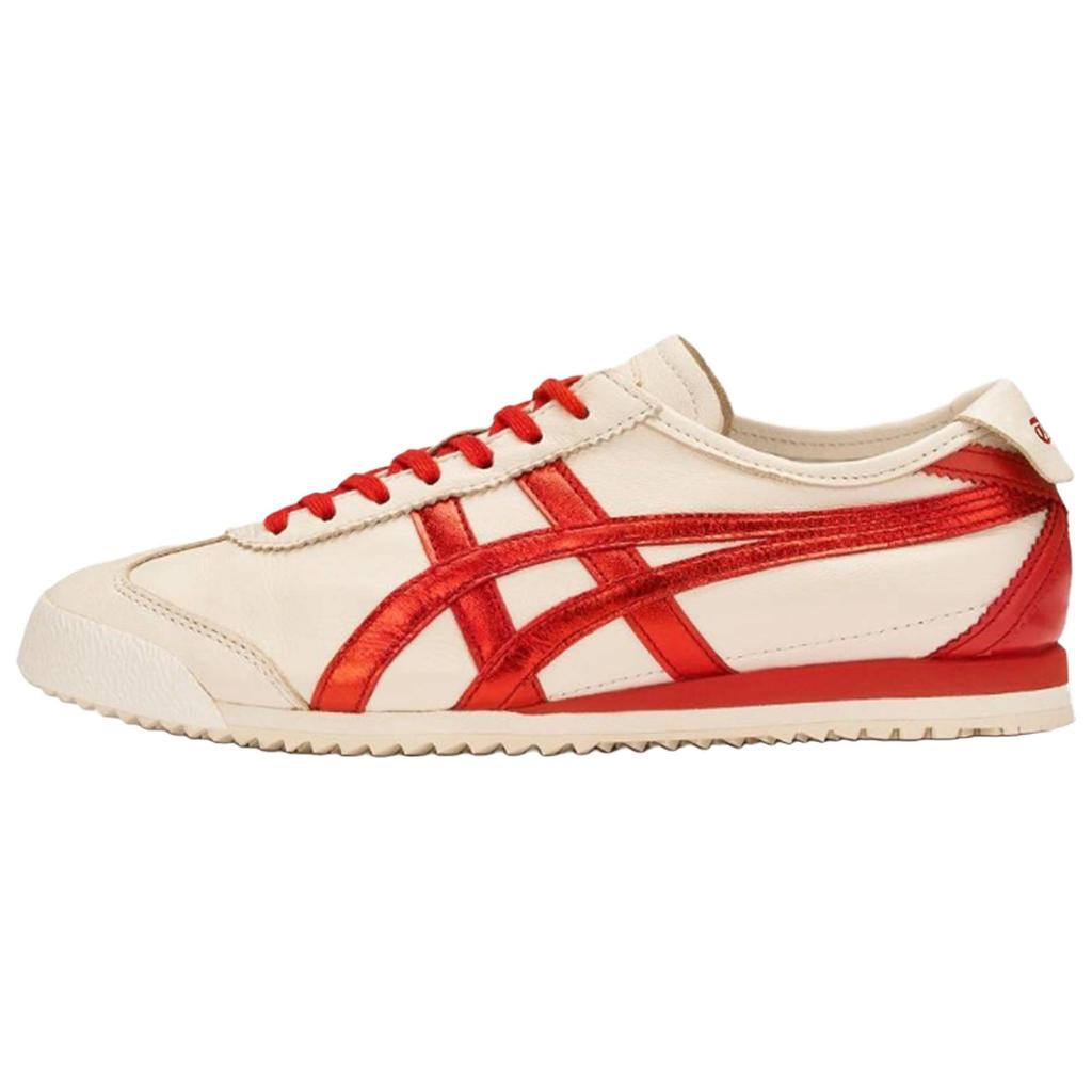 ONITSUKA TIGER MEXICO 66 Тренировочные кроссовки Армии Германии Унисекс Бежевый Красный 1183C522-200