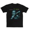 Винтажная черная хлопковая футболка унисекс John Coltrane Blue Train Tour S-5XL DI338