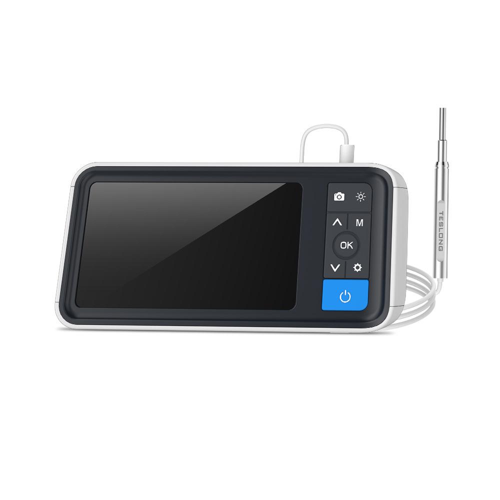 HD 4,5-дюймовый смарт-отоскоп с визуальным ушным датчиком