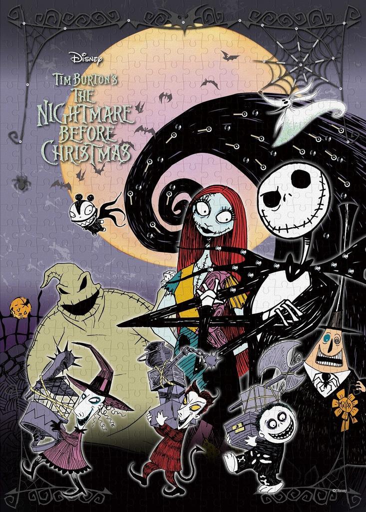 500 Piece Jigsaw Puzzle Disney Nightmare Before Christmas Celebrate Spooky! [Puzzle Decoration] (38x53cm)