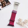 Магнитный ремешок для Apple Watch Band 44мм 45мм 40мм 38мм 49мм Милые двухцветные спортивные нейлоновые эластичные браслеты для iWatch Series11 10