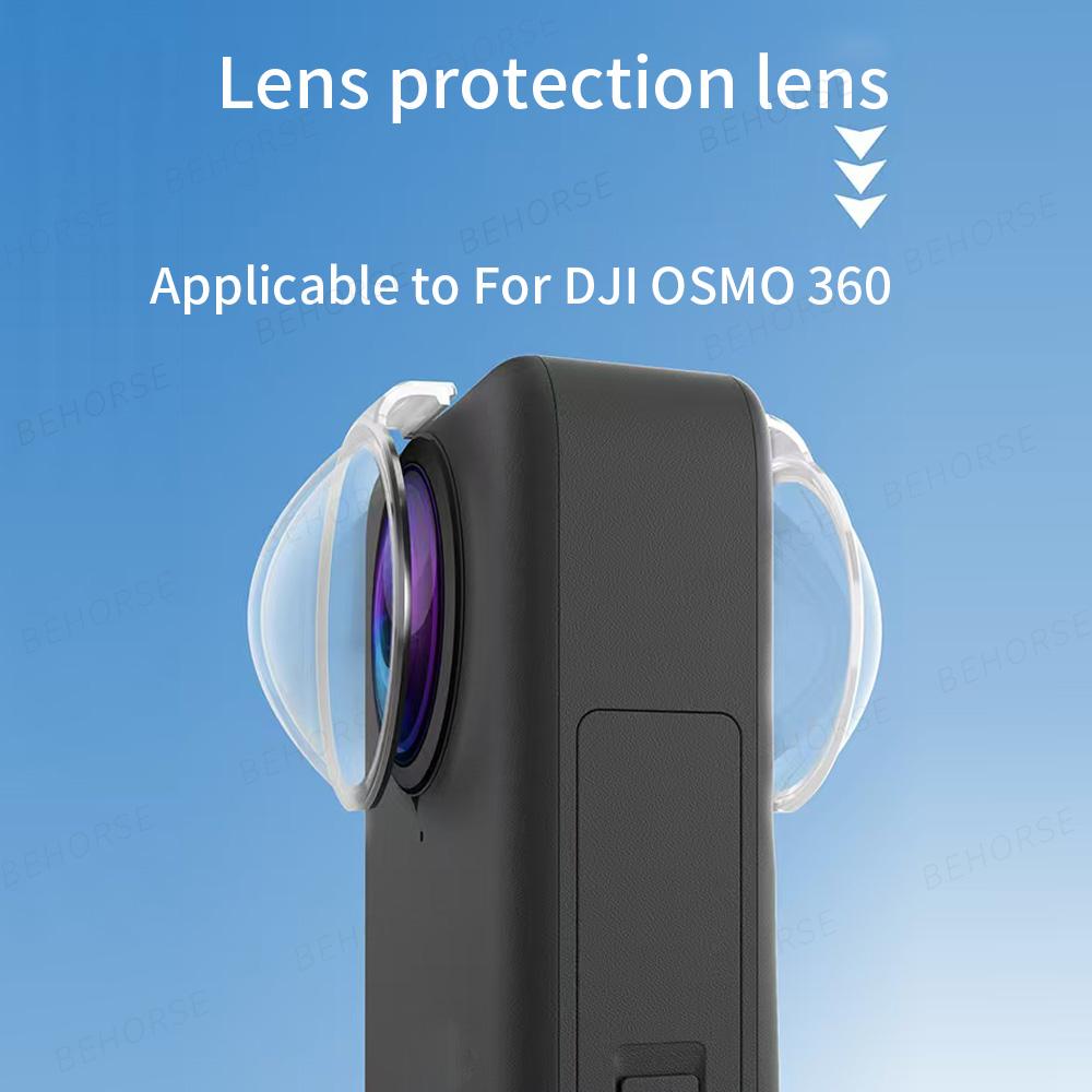 Lens Guards Osmo 360 Lens Protector Cover Anti-Scratch Optical Coated HD Upgrad Lens Cover For DJI Osmo 360 Camera Accessories