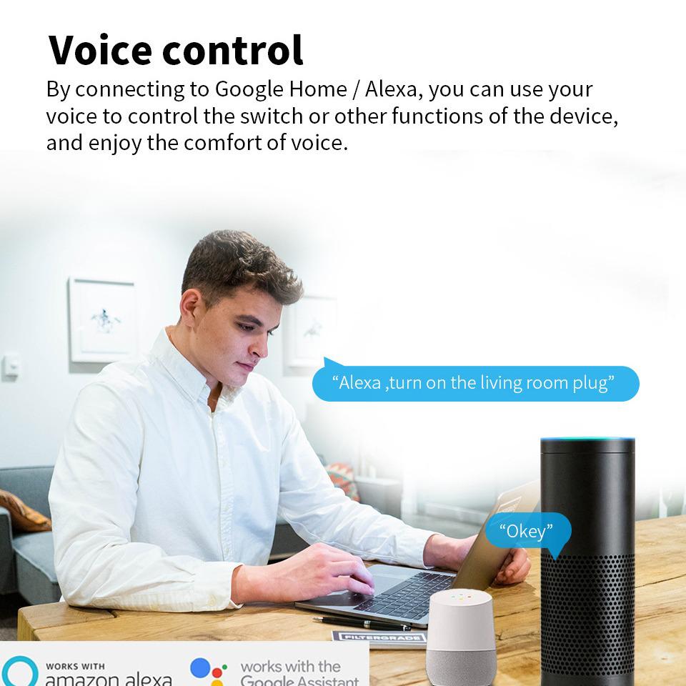 Graffiti ZigBee UK Smart Socket 16A with Alexa Integration and Metering Statistics.
