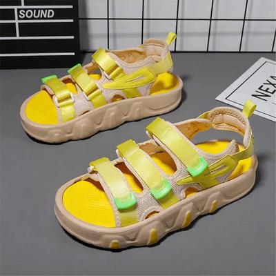 Сандалии женские с круглым носом 36-42 Черные шлепанцы Спортивные шлепанцы Обувь для воды для пляжа Кроссовки Принадлежности Vip Real