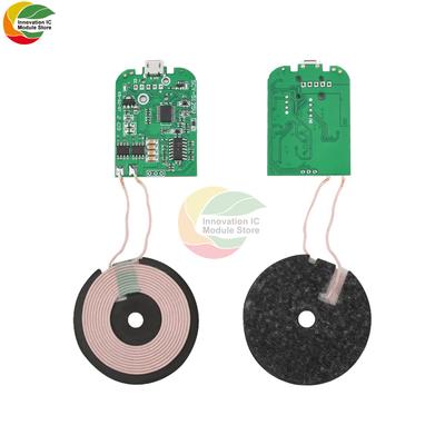 5-12В 5-15Вт Type-C Micro-USB быстрая зарядка беспроводной зарядный модуль передатчик Печатная плата PCBA катушка приемник модуль зарядного устройства