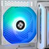 Thermalright TL-C12CW-S 12см ARGB Радужный Реверсивный PWM Корпусный Вентилятор - Белый
