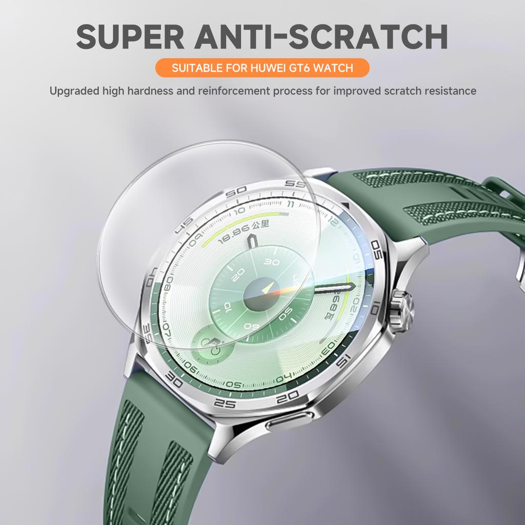 Hydrogel Film for Huawei Watch GT 6 Pro 41mm 46mm Screen Protector, for GT6 HD Full Coverage Soft Protective Film Accessories
