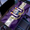 Custom Name,RSC Anderlecht Mouse Pad, Large Gaming Desk Mat, Non-slip XXL Mousepad for Laptop & Tablet, Mini PC Playmat with Stitched Edges