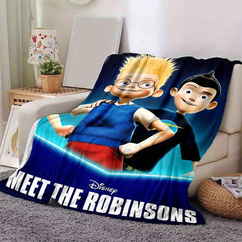 1pc, Meet The Robinsons Disney Home Decorative Throw Blanket, Soft Coverlet for Couch, Bed, Travel, Camping