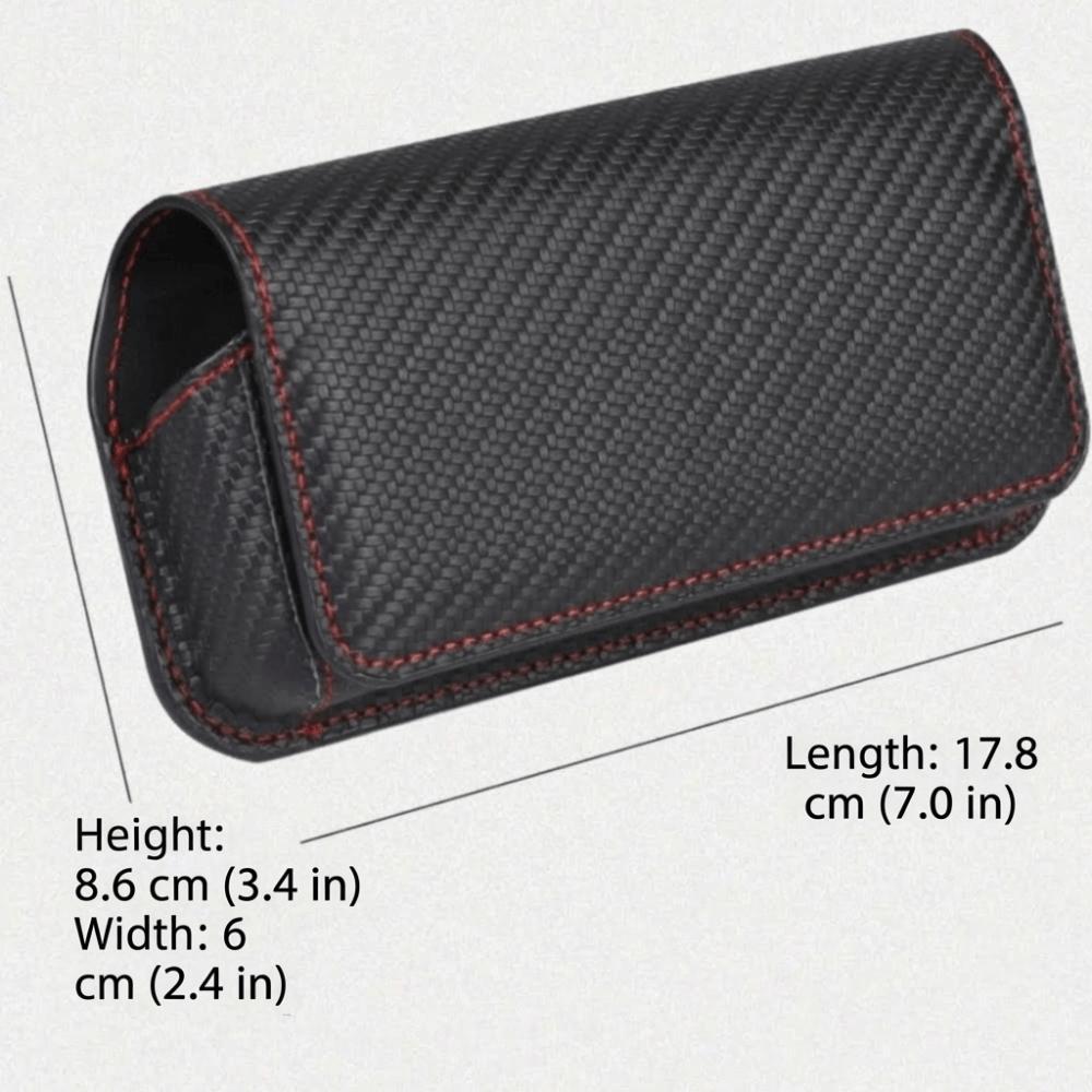 Durable Material Sun Visor Sunglasses Holder Vehicle Interior Storage Daily Driving