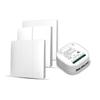 For Tuya Wifi RF 433 MHz Wireless Remote Control Switch Module Self Powered No Battery Needed Alexa Compatible Wall Switch 16A M