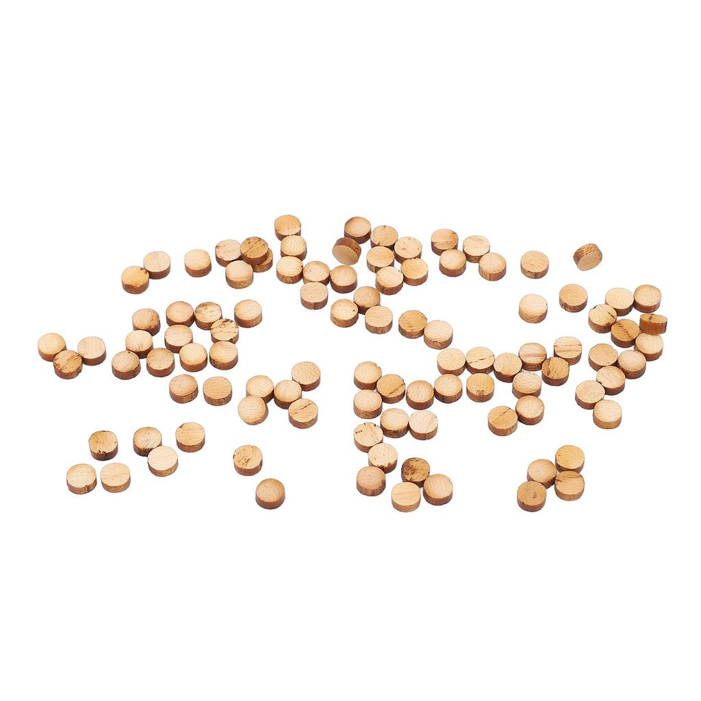 100 шт. точек на грифе гитары из клена с круглой инкрустацией точек на грифе для мандолины укулеле 5 мм