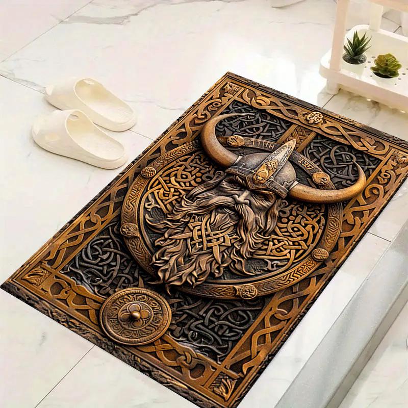 Viking Carpet Rug for Living Room Bedroom Home Sofa Decoration,Kids play Non-slip Floor Mat