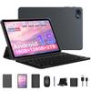 Tabwee Android 15 Tablet with 18GB 128GB 2TB 5G PSE Supports Online Wireless Split and A Great 10-inch 2-in-1 9-Piece Set + + Expansion, WiFi,