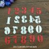 Numbers Cutting Dies Metal Stencil DIY Scrapbooking Album Paper Card Embossing Craft Die Cut Digit