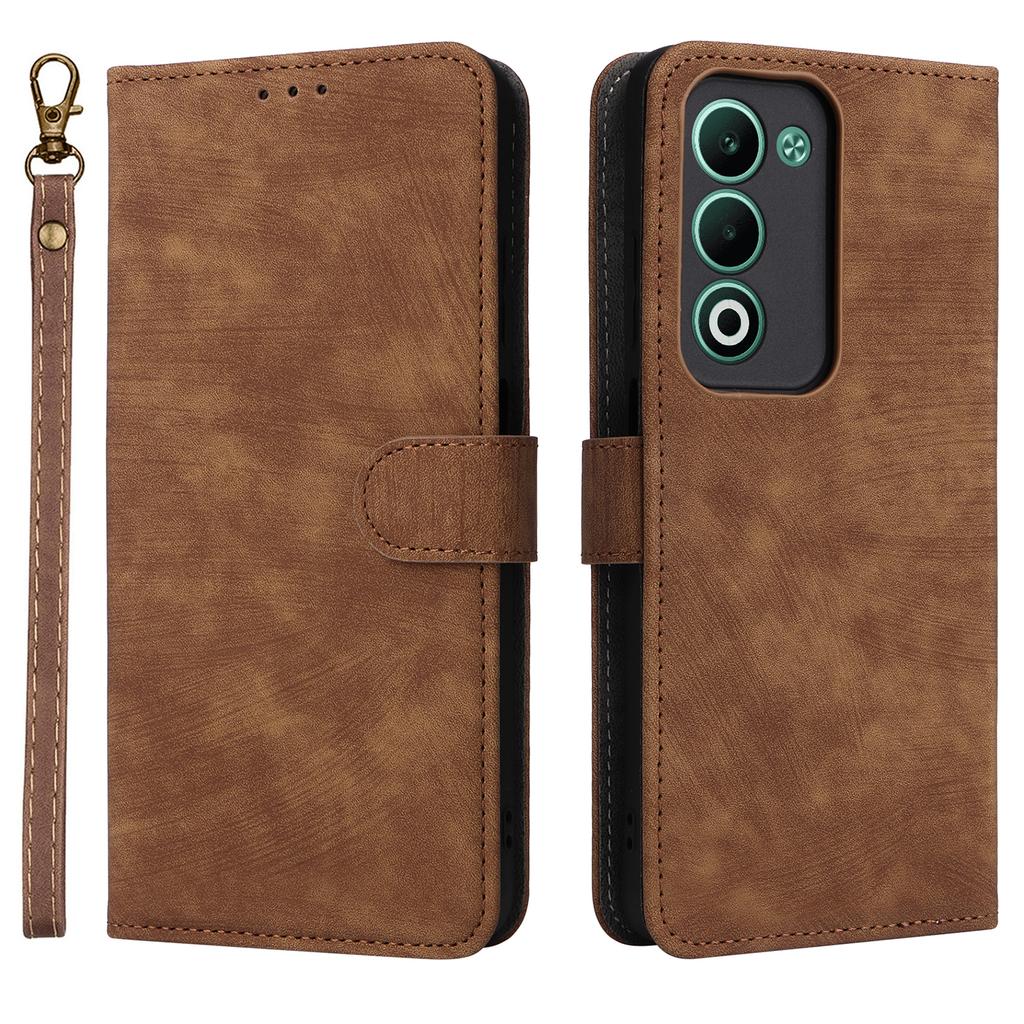 Для Oppo A5 5G/4G/A5m Чехол Кошелек Блокировка RFID PU Кожа Чехол для телефона Подставка с ремешком