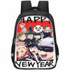Spacious Jujutsu Kaisen Backpack For Kids With Lightweight Oxford Fabric
