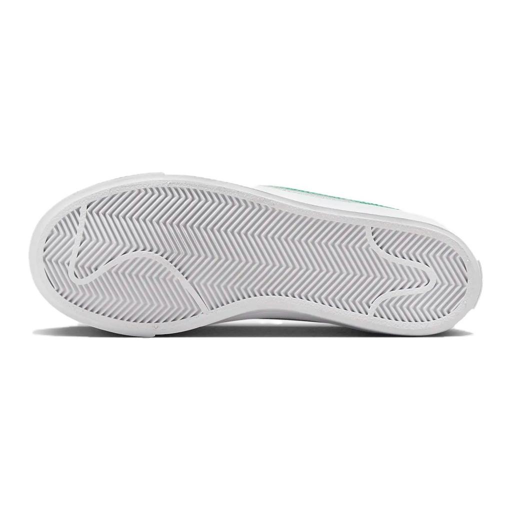 Nike Кроссовки Court Legacy GS White Stadium Green детские Football-серые DA5380-120