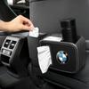 New Hots E60 Car Seat Back Trash Bin Storage Box Drink Holder Organizer 50 Anniversary For Bmw E46 E90 F20 E39 E91 E87 E60 E93