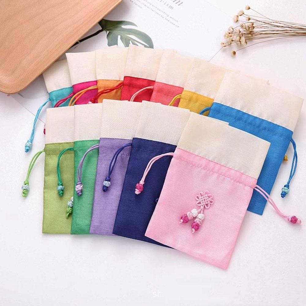 Perfume Spice Bag Chinese Style Sachet Chinese Knot Tassel Small Pouch  Birthday