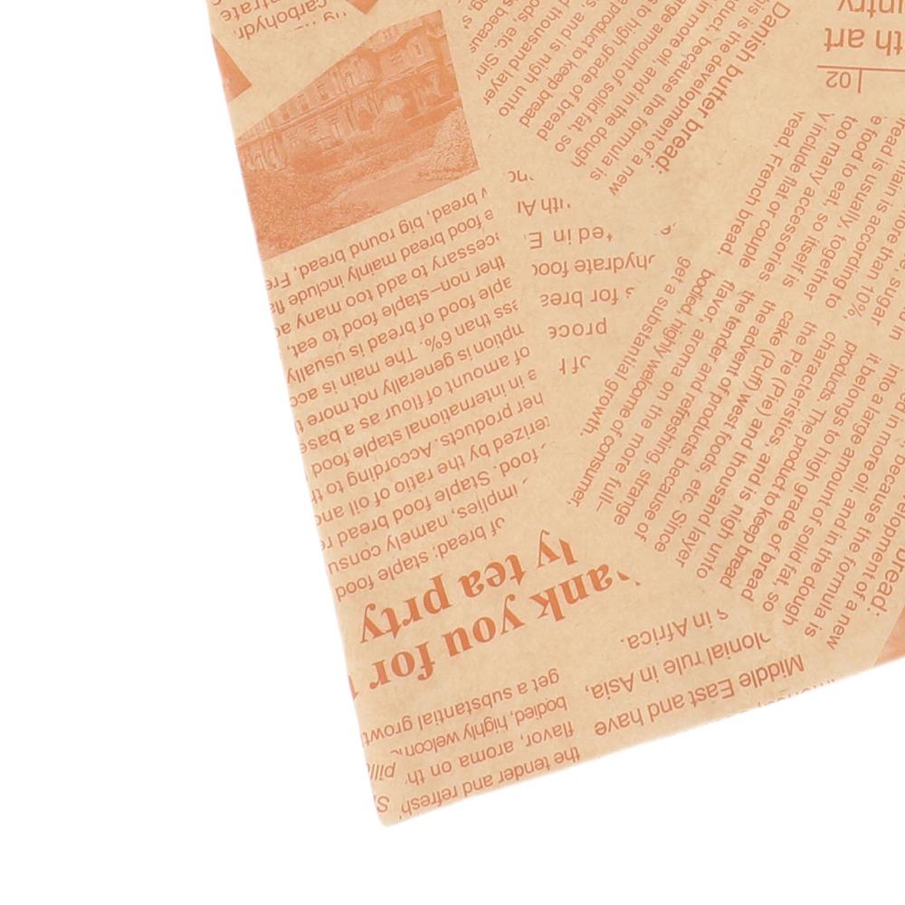 500PCS Paper Greaseproof Deli Paper Sheet Sandwich Wrapping Sheet Burgers Sandwiches French Fries