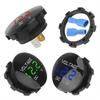 Plastic DC 12V-24V Panel Motorcycle Battery Gauge Car Voltmeter Voltage Meter