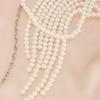 Imitation Pearl Shoulder Chain Necklace Pearl Tassel Body Chain Jewelry  Women Jewelry