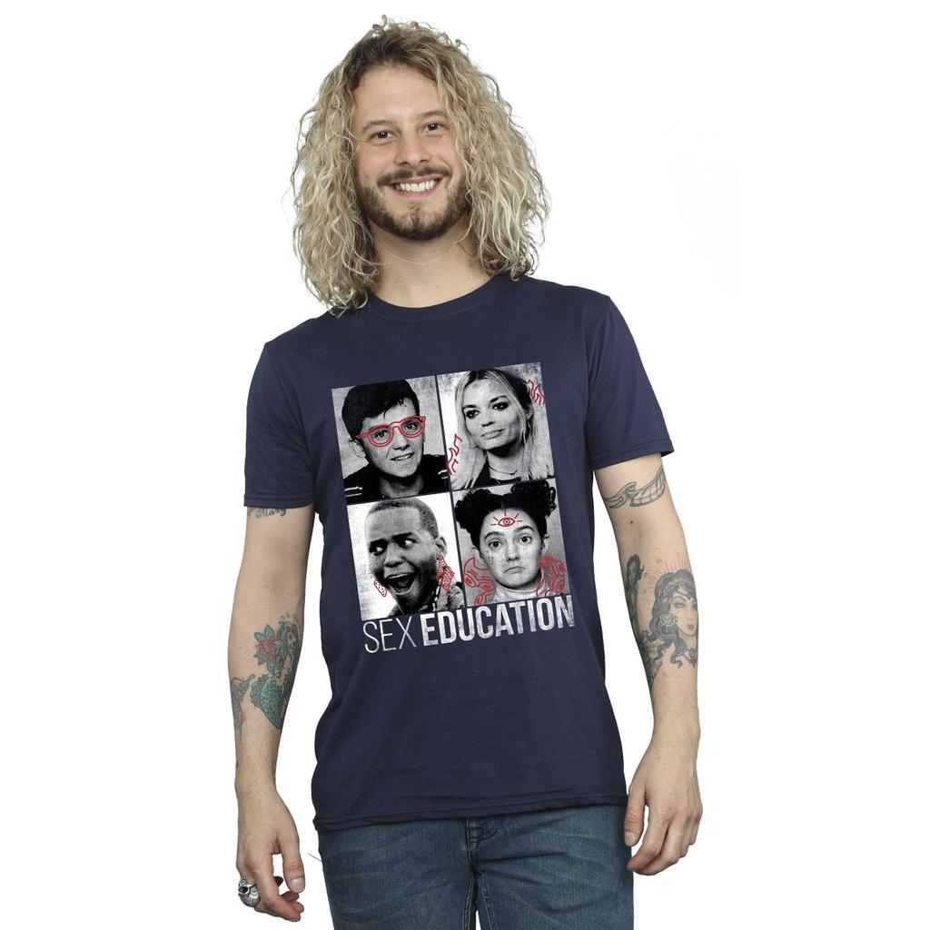 Netflix Mens Sex Education Class Photos T-Shirt