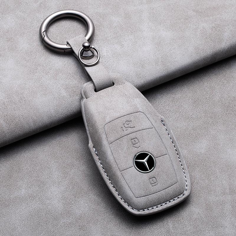 Car Key Case Cover For Mercedes Benz A C E S G Class GLC CLE CLA GLB GLS W177 W205 W213 W222 AMG W206 W223 S350 C260 C300 S400
