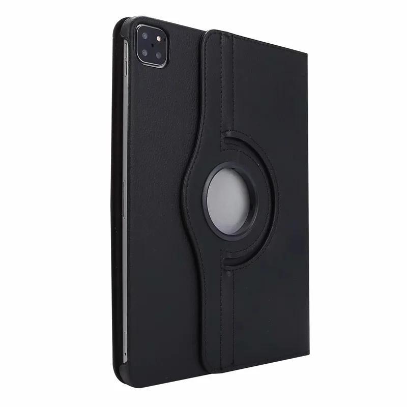 Чехол для iPad 2021, чехол для планшета 12,9, вращающийся на 360 градусов кожаный защитный чехол-подставка для iPad Pro 12, 9, чехол 2022, 2021, 2020, 2017, 2015