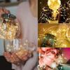 Romantic Christmas Decorative Dorm Bedroom Copper Wire String Lights Battery Box, Holiday Festival