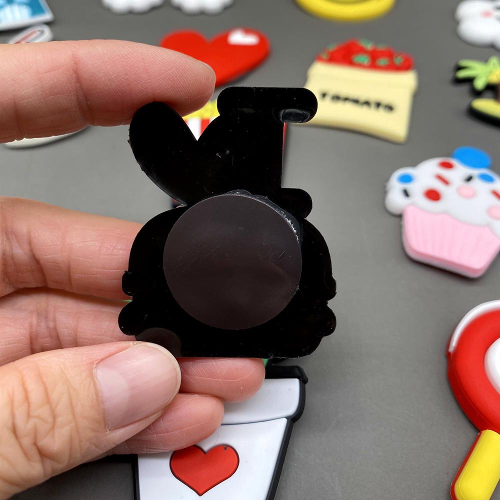 Магниты с имитацией еды для декора холодильника, мультяшный торт с мороженым, милый магнит на холодильник для детей, школьный учебный инструмент