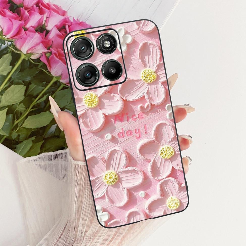 Casing For Motorola Moto G77 Case Aesthetic Luxury Cute Cat Fashion Butterfly Cool Painted Cover For Motorola XT2621-4