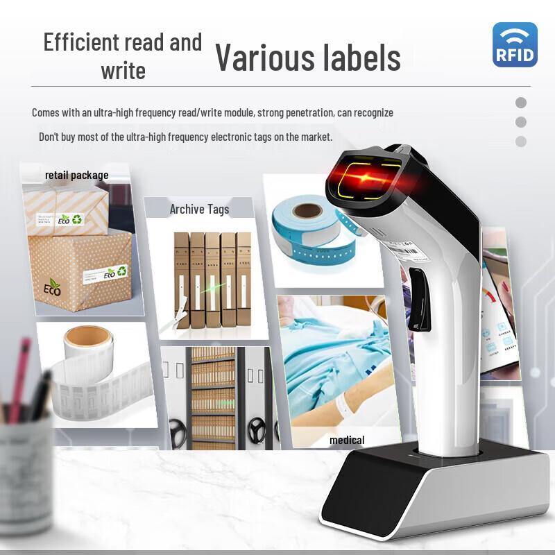 Ezscan SR192 Беспроводной сканер UHF RFID и 2D