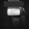 Вспышка GODOX Strobe Speedlight совместима с Sony TTL GN60 HSS, высокоскоростная синхронизация, время перезарядки, беспроводная система X, технический знак соответствия включен