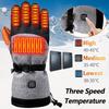 Waterproof Heated Rechargeable Gloves Electric Heated Gloves Thermal Heat Gloves Winter Warm Skiing Snowboarding Hunting Fishing