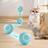 Умная игрушка для кошек, мяч для кошек, автоматическая катящаяся игрушка для домашних животных, электрические игрушки для кошек, интерактивный мяч для домашних животных