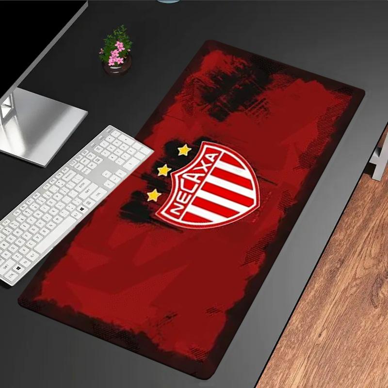 Necaxa Team Crest mouse pad, rubber base, esports desk mat, mouse pad for gamers and office use, gaming desk , easy to clean mat