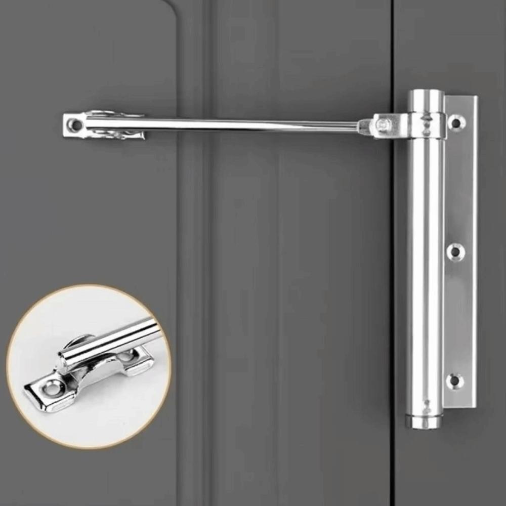 Adjustable Door Closing Device Stainless Steel Door Closing Hinge Automatic Door Closer Household